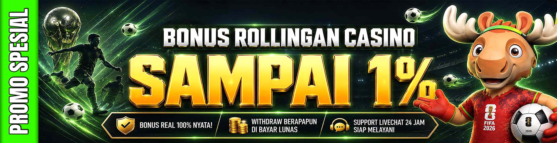 BONUS ROLLINGAN CASINO 